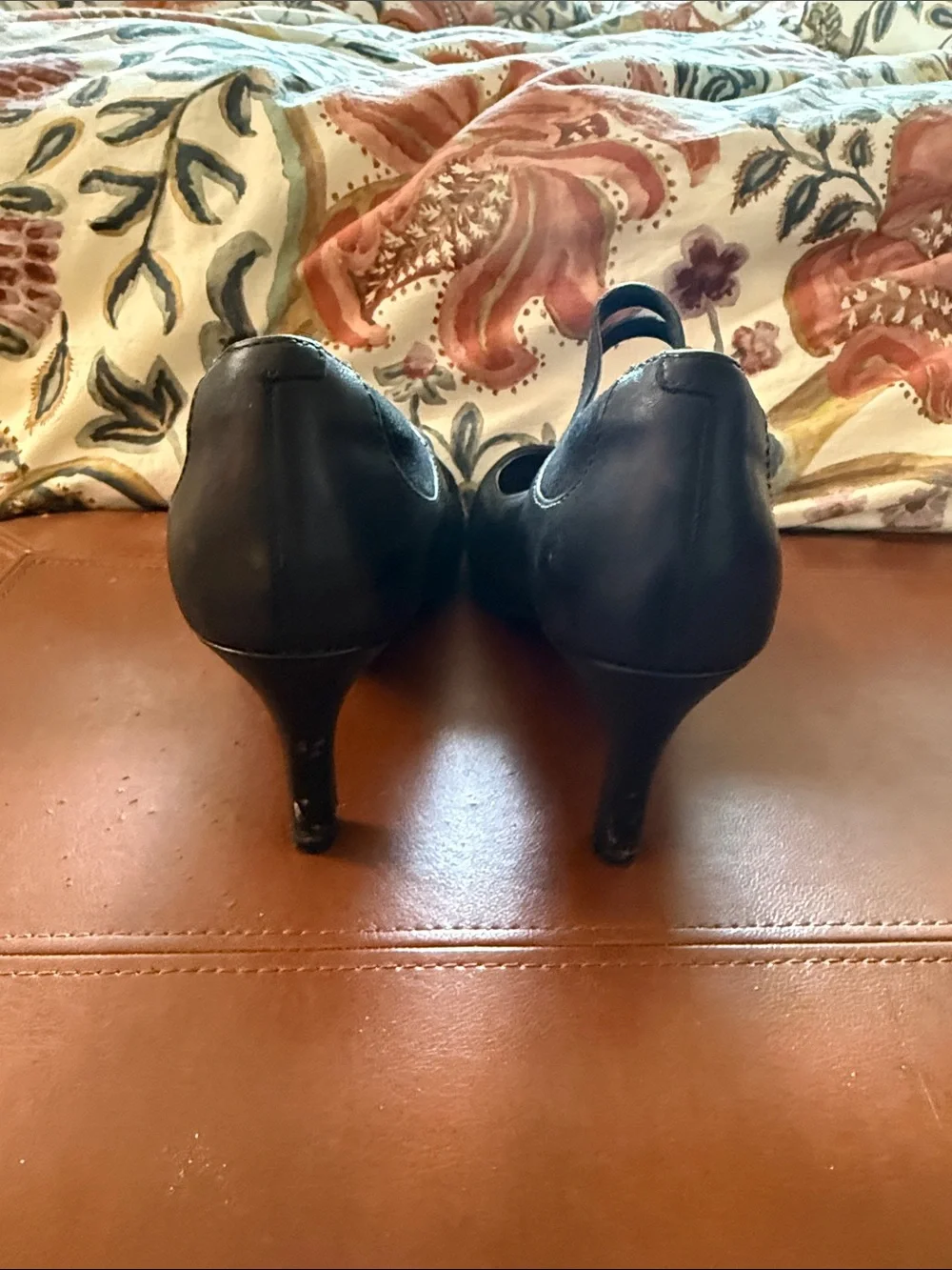 Clarks Black Mary Jane Heels